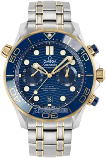 Omega Seamaster Diver 300M 210.20.44.51.03.001 Yellow gold Blue