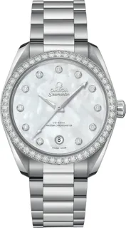 Omega Aqua Terra 220.15.38.20.55.001 Stainless steel Mother of Pearl