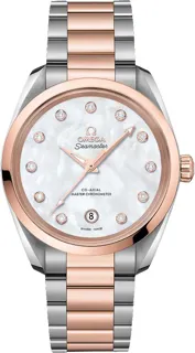 Omega Aqua Terra 220.20.38.20.55.001 Stainless steel Mother of Pearl