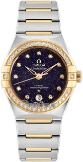 Omega Constellation 131.25.29.20.53.001 Yellow gold blue