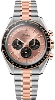 Omega Speedmaster 310.20.42.50.99.001 Rose gold and Stainless steel Pink