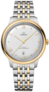 Omega De Ville 434.20.40.20.02.002 Yellow gold Silver