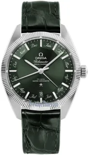 Omega Globemaster 130.33.41.22.10.001 Stainless steel Green