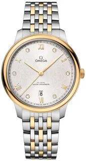 Omega De Ville 434.20.40.20.52.001 Yellow gold Silver