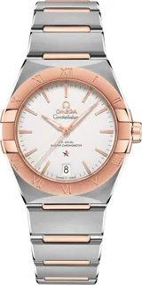 Omega Constellation 131.20.36.20.02.001 Rose gold and Stainless steel Silver