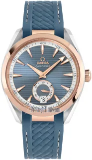 Omega Aqua Terra 220.22.41.21.03.001 Stainless Steel$Rose Gold Blue