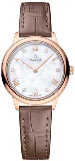 Omega De Ville 434.53.28.60.55.001 Sedna gold White