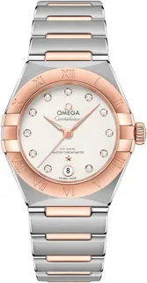 Omega Constellation 131.20.29.20.52.001 Rose gold and Stainless steel Silver