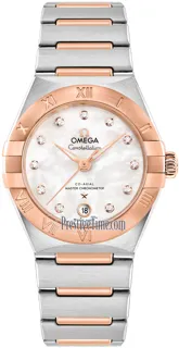 Omega Constellation 131.20.29.20.55.001 Rose gold and Stainless steel Mother of Pearl