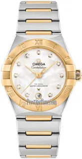 Omega Constellation 131.20.29.20.55.002 Yellow gold White