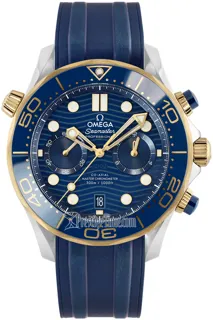 Omega Seamaster Diver 300M 210.22.44.51.03.001 Yellow gold Blue