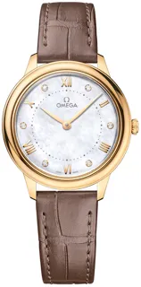 Omega De Ville 434.53.30.60.55.002 Yellow gold Mother of Pearl