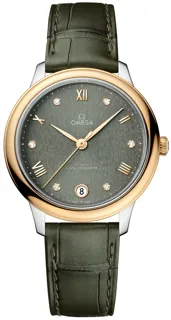 Omega De Ville 434.23.34.20.60.001 Yellow gold Green