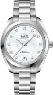 Omega Aqua Terra 220.10.34.20.55.001 Stainless steel Mother of Pearl