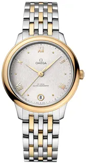 Omega De Ville 434.20.34.20.02.002 Yellow gold Silver