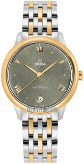 Omega De Ville 434.20.34.20.10.001 Yellow gold Green