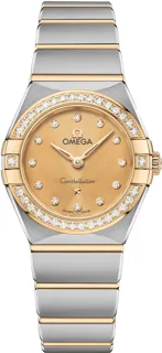 Omega Constellation 131.25.25.60.58.001 Yellow gold Champagne