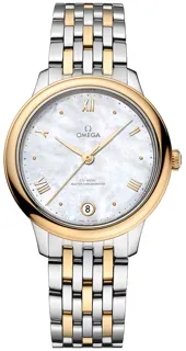 Omega De Ville 434.20.34.20.05.002 Yellow gold Mother of Pearl