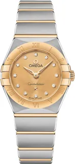 Omega Constellation 131.20.25.60.58.001 Yellow gold White