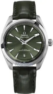 Omega Aqua Terra 220.13.41.21.10.001 Stainless steel Green