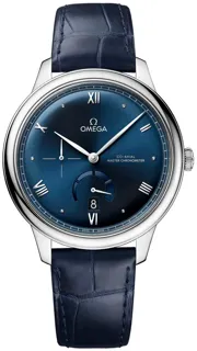 Omega De Ville 434.13.41.21.03.002 Stainless steel Blue