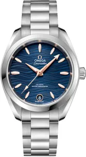 Omega Aqua Terra 220.10.34.20.03.001 Stainless steel Blue