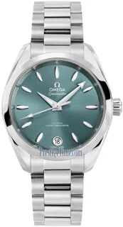 Omega Aqua Terra 220.10.34.20.10.001 Stainless steel Green