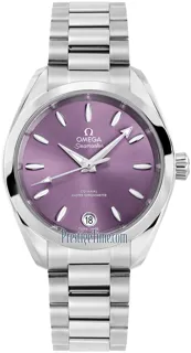 Omega Aqua Terra 220.10.34.20.10.002 Stainless steel Purple