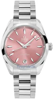 Omega Aqua Terra 220.10.34.20.10.003 Stainless steel Pink