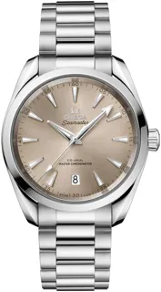 Omega Aqua Terra 220.10.38.20.09.001 Stainless steel Beige