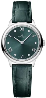 Omega De Ville 434.13.28.60.60.001 Stainless steel Green