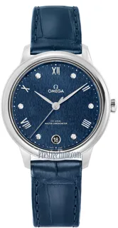 Omega De Ville 434.13.34.20.53.002 Stainless steel Blue