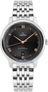 Omega De Ville 434.10.40.20.01.001 Stainless steel Black