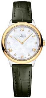 Omega De Ville 434.23.28.60.55.001 Yellow gold White