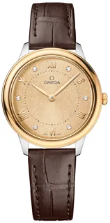 Omega De Ville 434.23.30.60.58.001 Yellow gold Golden