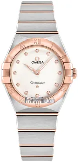 Omega Constellation 131.20.28.60.52.001 Rose gold and Stainless steel Silver