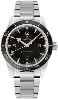 Omega Seamaster 300 234.30.41.21.01.001 Stainless steel Black