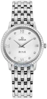 Omega De Ville 424.15.27.60.52.001 Stainless steel Silver