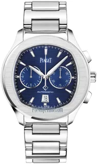 Piaget Polo G0A41006 Stainless steel Blue