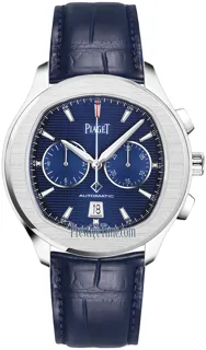 Piaget Polo S G0A43002 Stainless steel Blue