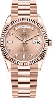 Rolex Day-Date 36 128235 Everose gold Pink