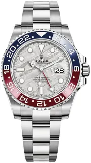 Rolex GMT-Master II 126719BLRO 18k white gold Gray