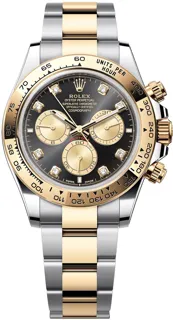 Rolex Daytona 126503 40mm Yellow gold and Stainless steel Black