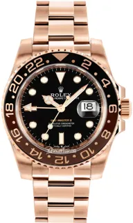 Rolex GMT-Master II 126715CHNR Everose gold Black