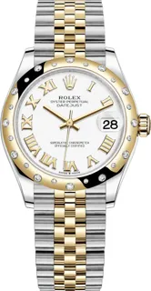 Rolex Datejust 31 278343RBR Yellow gold and Stainless steel White