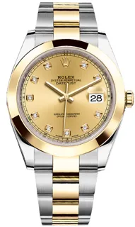 Rolex Datejust 41 126303 Yellow gold and Stainless steel Champagne