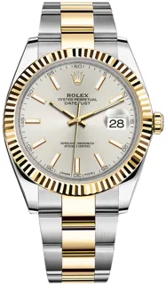 Rolex Datejust 41 126333 Yellow gold and Stainless steel Silver