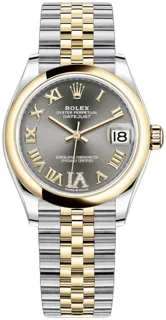 Rolex Datejust 31 278243 Yellow gold and Stainless steel Gray