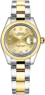 Rolex Lady-Datejust 279163 Yellow gold and Stainless steel Champagne