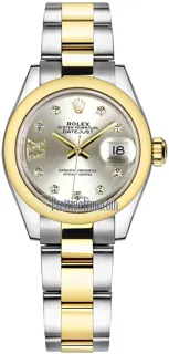 Rolex Lady-Datejust 279163 Yellow gold and Stainless steel Silver